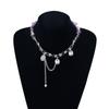 Irregular Shaped Beaded Geometric Necklace Bracelet For Women Jewelry Accessries Gift