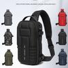 New Hard Shell Chest Bag Men's Sports Function Bag Outdoor Tactical Messenger Bag
