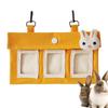Heufutterspender für Kaninchen Kleintier Grasfütterungsbeutel Große Kapazität Heufutterspender Haltertasche für Meerschweinchen Chinchilla Kaninchen Hamster