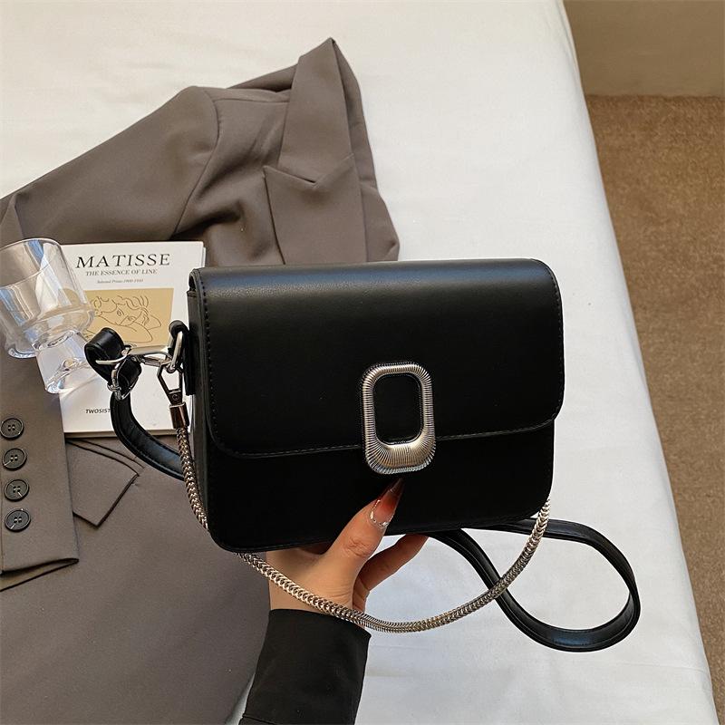 Popular small bag women's summer versatile new simple shoulder messenger bag casual small square bag