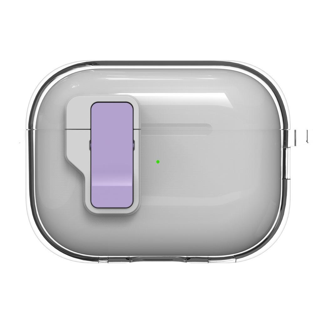 Applicable to AirPods1 Apple Bluetooth headset cover Magnetic automatic switch 1st generation pro1 transparent protective case Simple