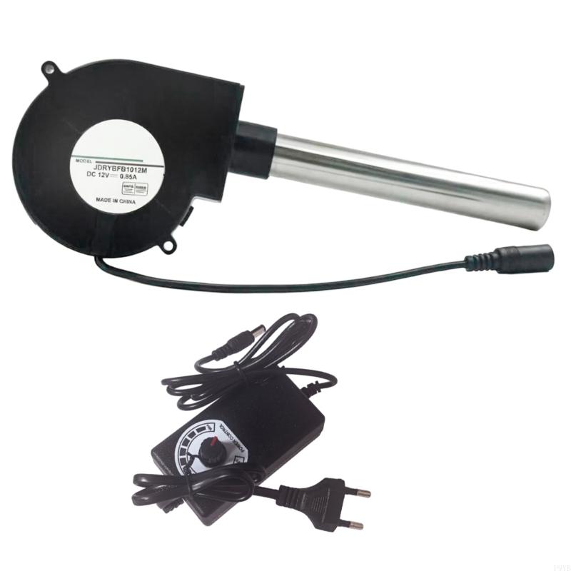 Multi Purpose 100-240V Blower Fan For Barbecue Bonfires Fireplaces Stove And Equipment Cooling Kitchen Camping Workshop