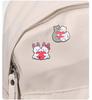 4PCS Cartoon Animal Heart Lovers Enamel Pin Creative Penguin Cat Rabbit Fox Metal Brooch Badge Backpack Clothing Hat Accessories