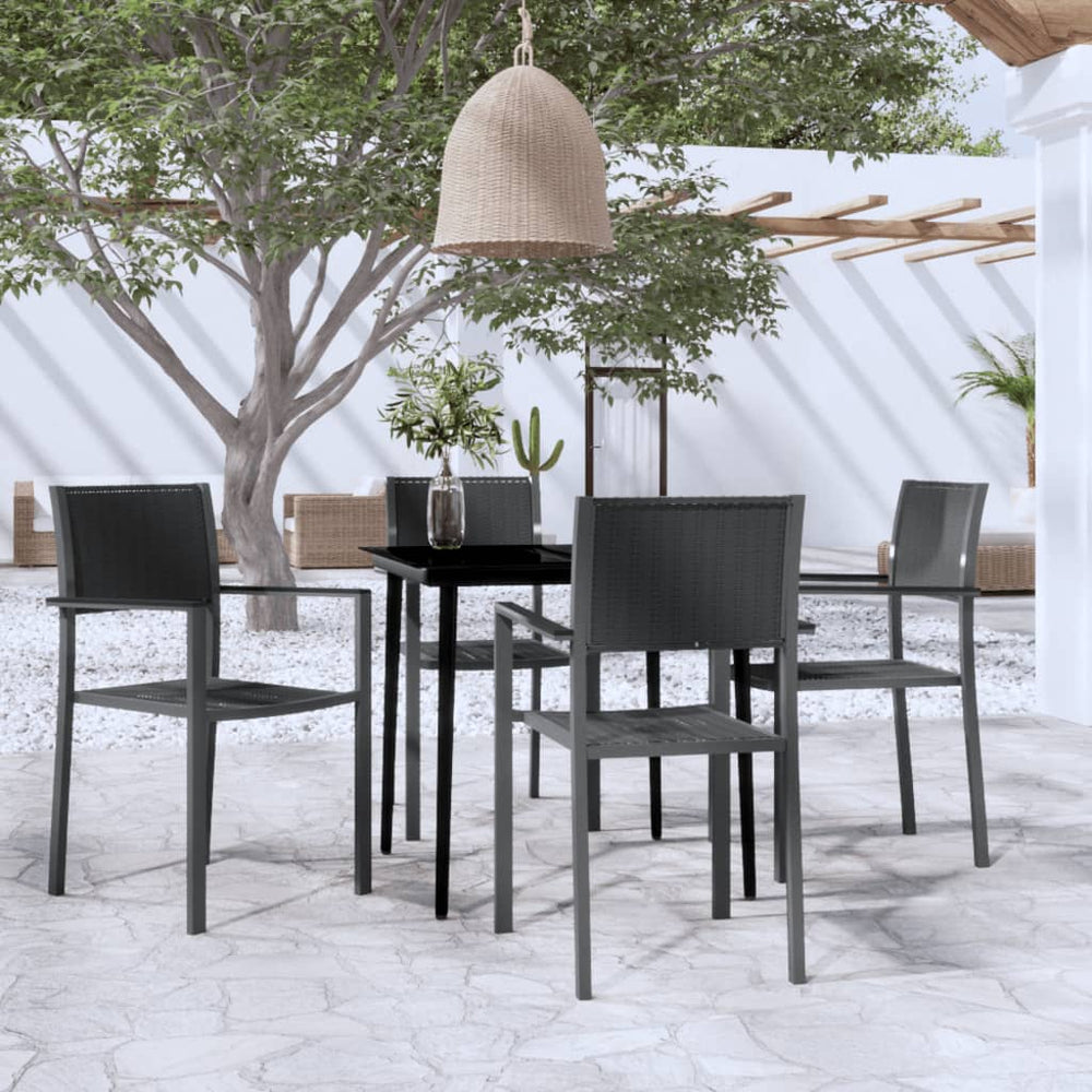 Ensemble à manger de jardin 5 pcs