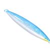 Sea Fishing Iron Plate Artificial Simulation Lure Bait Deep Sea Fishing Accessoryblue