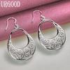 925 Sterling Silver Wedding Jewelry Fashion Pendant Earrings