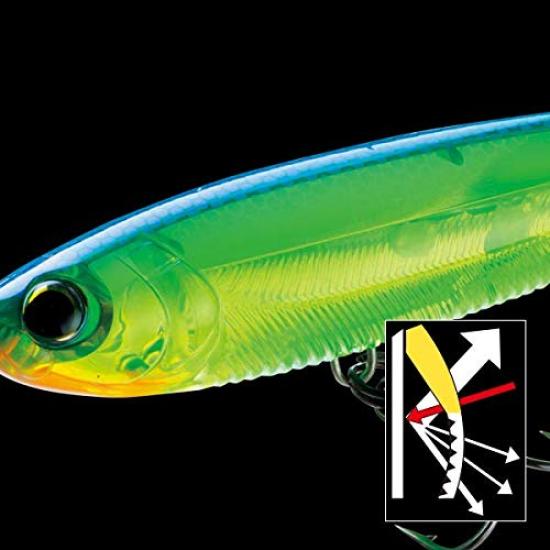 YO-ZURI Swisher 3DB PROP (F) 90mm PSBL 12g R1107-PSBL-Prism Silver Black for Bass Fishing