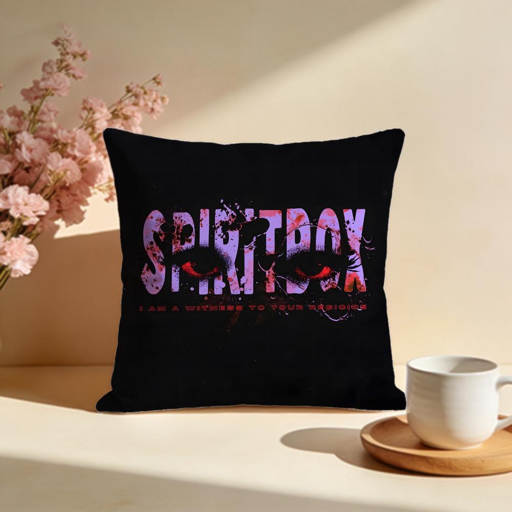 

Trendy SSpiritboxed Cushion Cover Stylish Washable Pillow Cover Ideal for Couch Bedroom Car Decoration 30X30cm