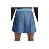Roupa Esportiva Confortável Amiga da Pele Respirável Estampada Plissada Saia Saias Infantis Aegean-Storm Volt FZ5565-429