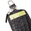 [Revetta] Crocodile Leather Smart Key Case, Black, Genuine Leather, Men's, Matte Finish [083-1crk-1]