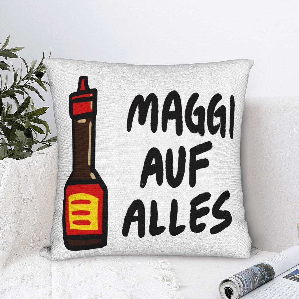 Povlak na polštář Maggi Auf Alles Soft Povlak na polštář do obývacího pokoje Postele Židle Vintage povlaky na polštáře