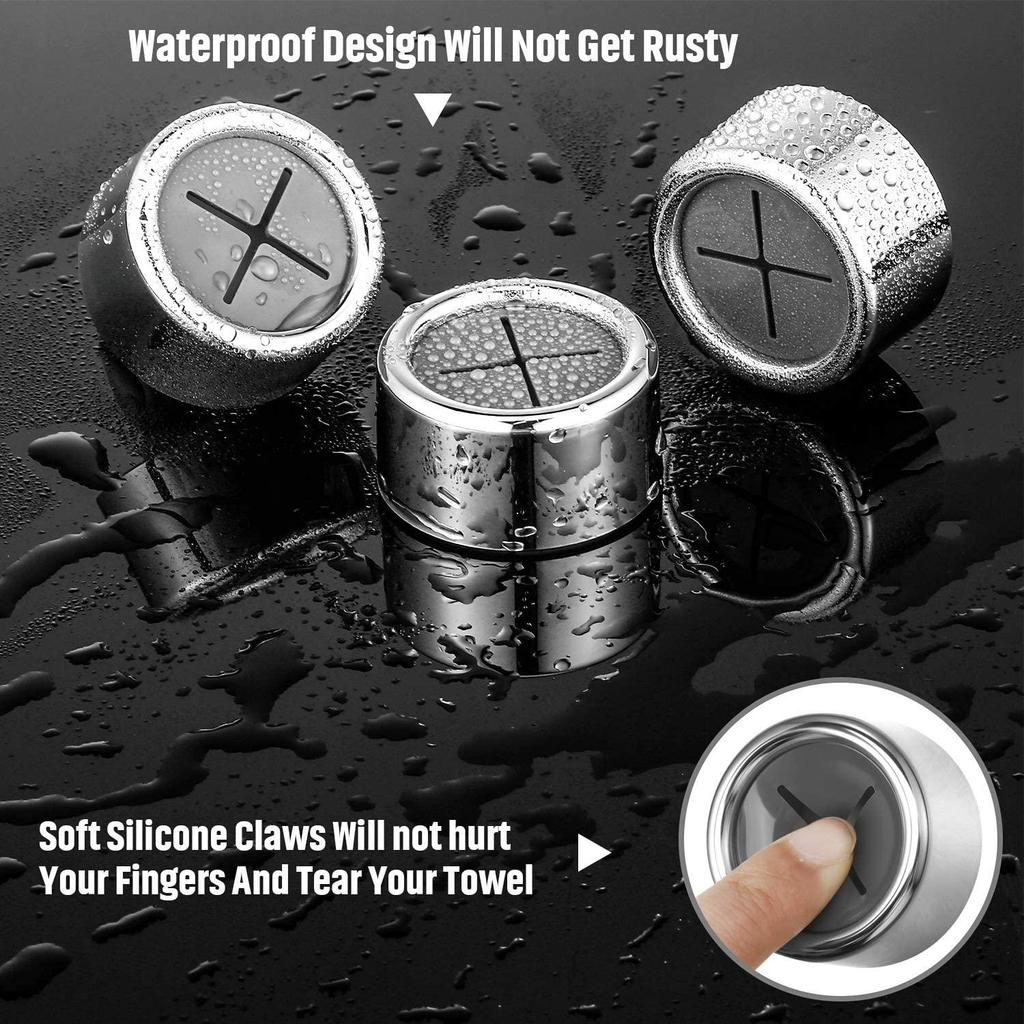 Towel Storage Racks Holder Hanger Adhesive Rag Dishcloth Holder Kitchen Rag Cleaning Hook Tools Creative Bathroom Kitchen Tools