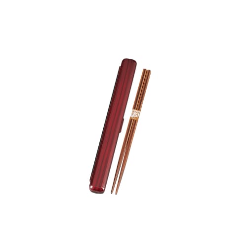HAKOYA 23.0 Chopstick Case Set, Zelkova Wood Grain, 53315