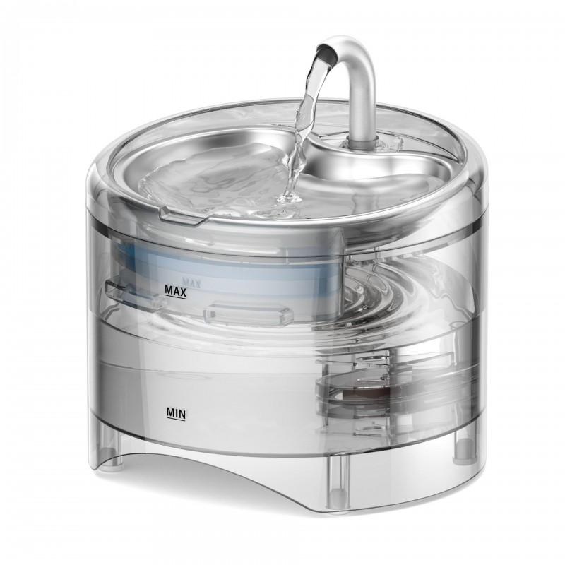 Automatic Pet Water Fountain Cats Dogs 2.5L Capacity Electric Circulating Dispenser BPA-Free Detachable Design