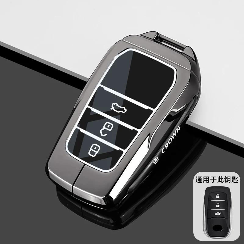 ADR2   Suitable for 2024 new Crown Land release keycase 21/23 Toyota 12/13/14 generation Crown car buckle shell