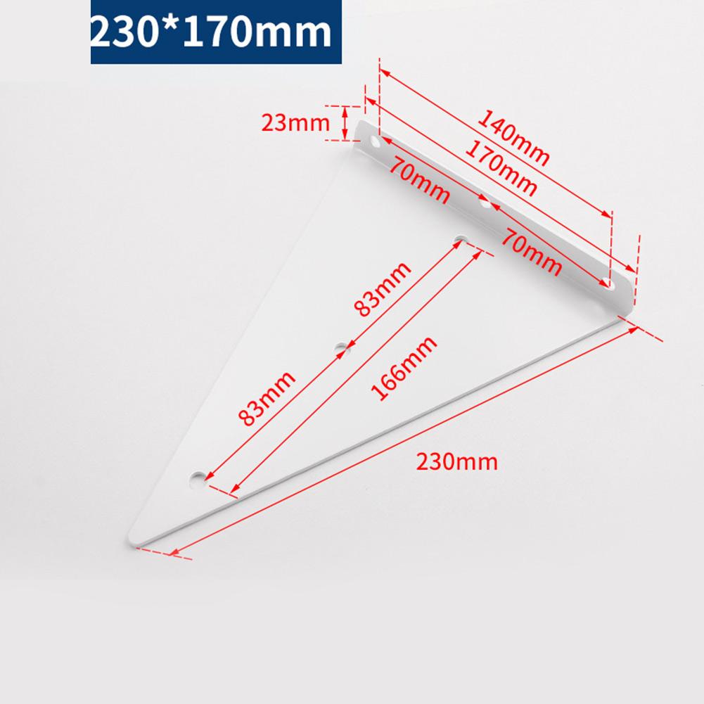 Triangle Bracket Support Wall Shelf Mount Partition Support Bracket Fixed Shelf Invisible Laminated Support Bearing Hardware