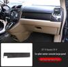 07-11 Honda CRV Carbon Fiber Interior Sticker: Steering Wheel, Center Console, Shift Panel