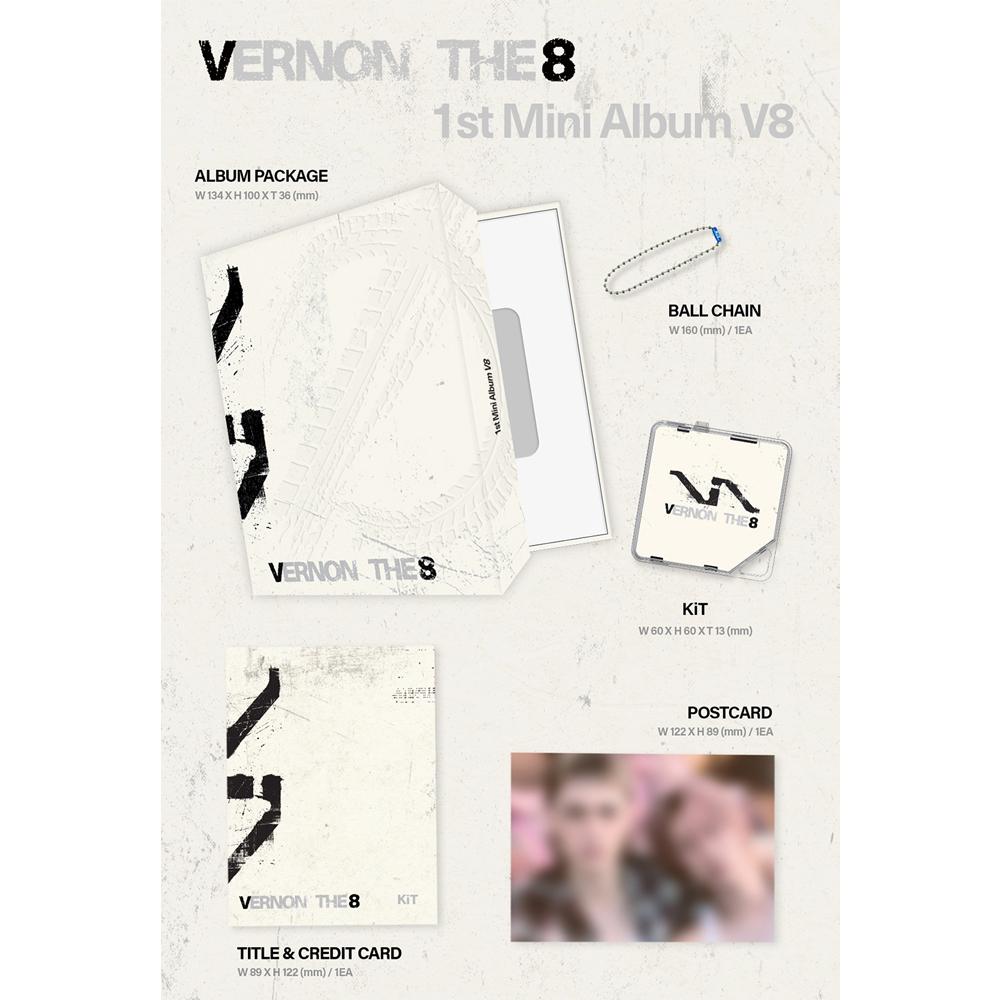 [pre-venta] SEVENTEEN V8 -1er Mini Álbum - V8 (Versión KiT.)