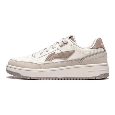 Li Ning Tian Ji Casual Versatile Thick Sole Height Increasing Shock Absorbing Non-Slip Lightweight Breathable Low Top Lifestyle Shoes AGCU095-1