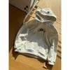 Unisex Oversized Hoodie With Embroidered Letter Design Cotton Fleece Lined Winter Sweatshirt Teens Adults