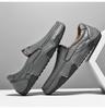 Fashion Casual Leather Man Loafers Comfy Summer Slip on Footwear Breathable Men Leisure Walk Driving Shoes Moccasins Non-Slip Boat Flats