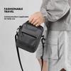 Casual Men Crossbody Bag Nylon Small Shoulder Bag Fashion Wearable Belt Hanging Bag  Male