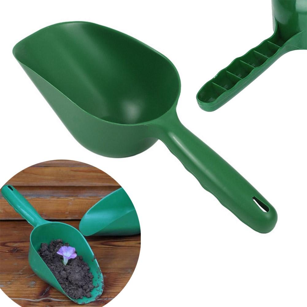 Multi-functional Garden Shovel Resin Thickened Plastic Soil Spade for Succulent Potted Plants Balcony Indoor Planting Tool H9J5