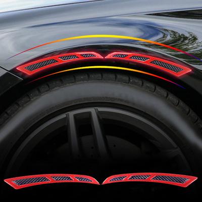 22CM Auto Felge Augenbraue Schutz Radlaufleisten Gummi Aufkleber Dekorative Streifen Stoßstange Schutz Schutz Kratzer