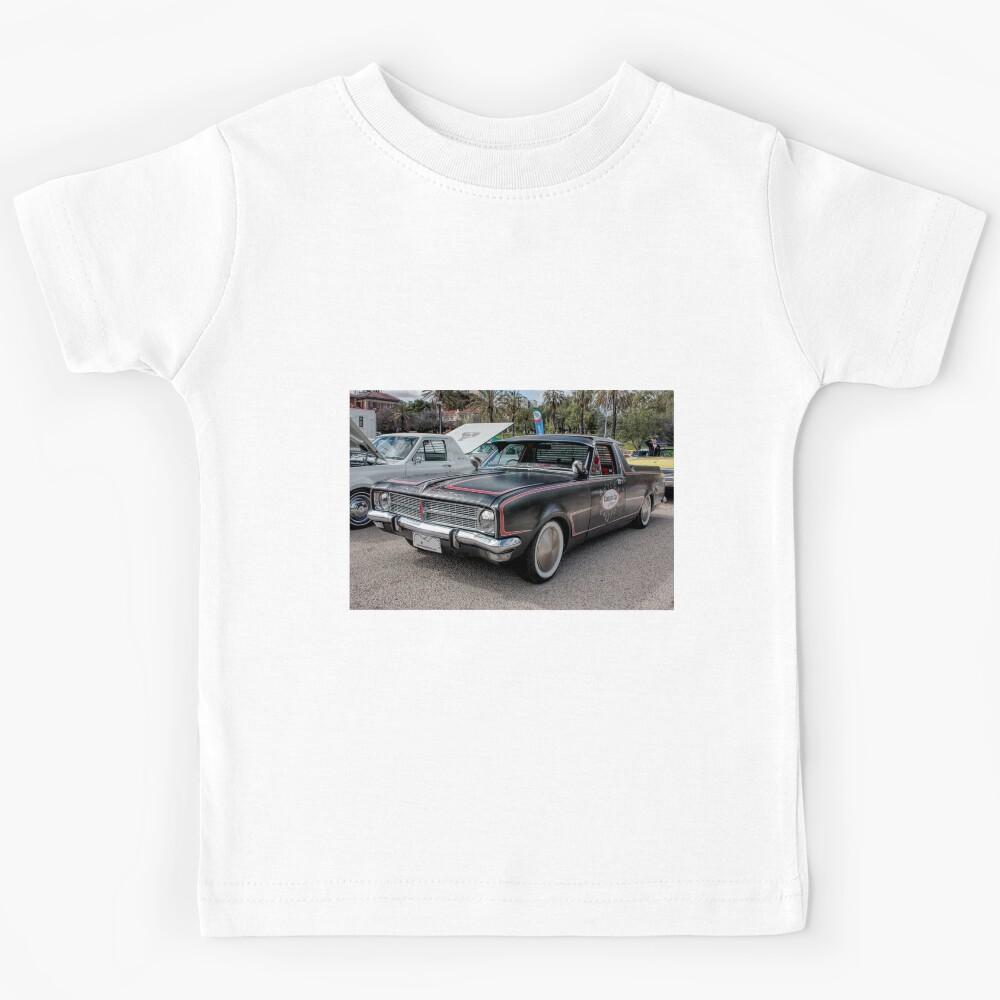 Matt Black Pinstripped Utility Kids T-Shirt 100