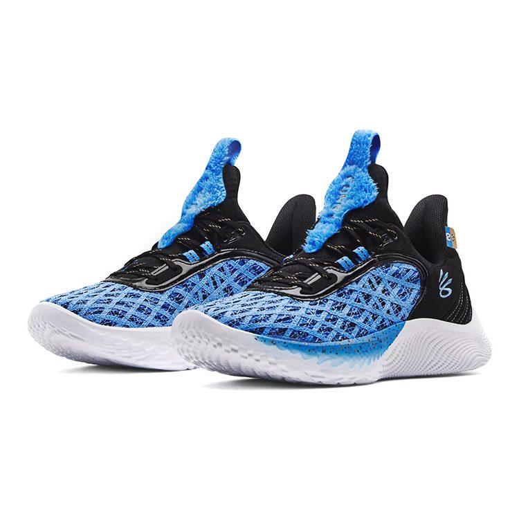 Under Armour Curry Flow 9 Sesame Street Cookie Monster GS 3024249-404