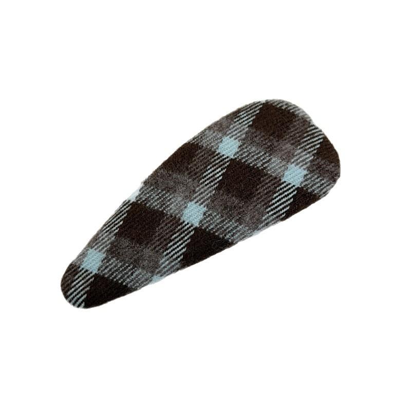 Korean Version Retro Minimalist Fabric Hair Clips for Elegant Side-parted Hair, Side-byside Hair Clips, Versatile Hair Accessories