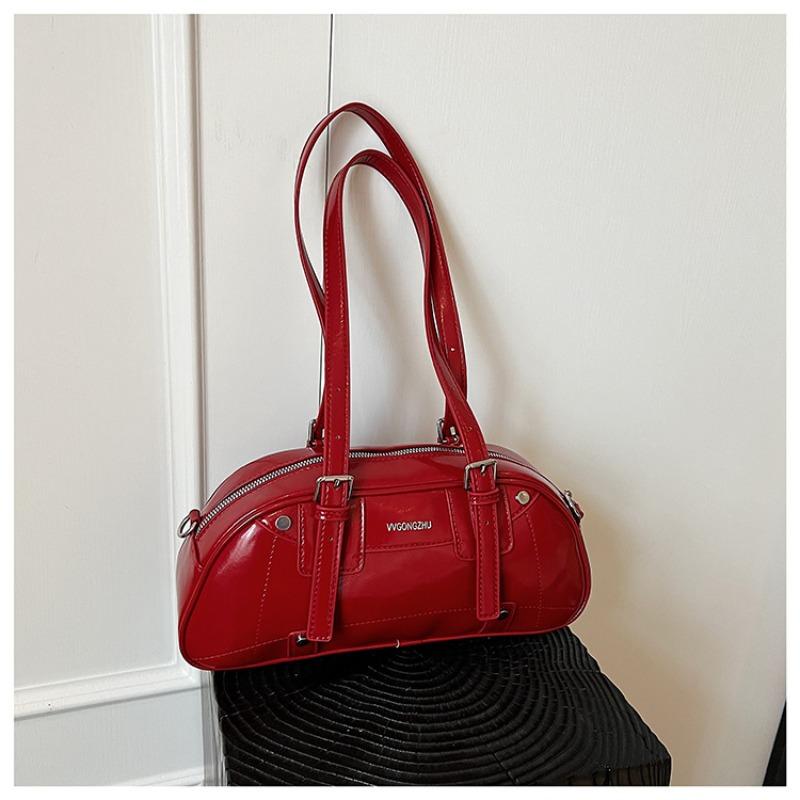 Niche design bag women's new high-end sense single shoulder crossbody fashion simple portable pillow bag