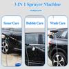 88000mAh 30BAR Wireless Car Washer High Pressure Car Wash Water Gun Portable High Pressure Washer Foam for Battery Black