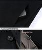 Men's Luxury Double-Faced Cashmere Coat with Down Liner - Warm Winter Wool Outerwear for Business and Middle-Aged Styles