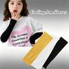 Lightweight Kids Cooling Arm Sleeves UV Protection Arm Protector Elastic Breathable Outdoor Sports Cycling Hiking Arm Sleeves
