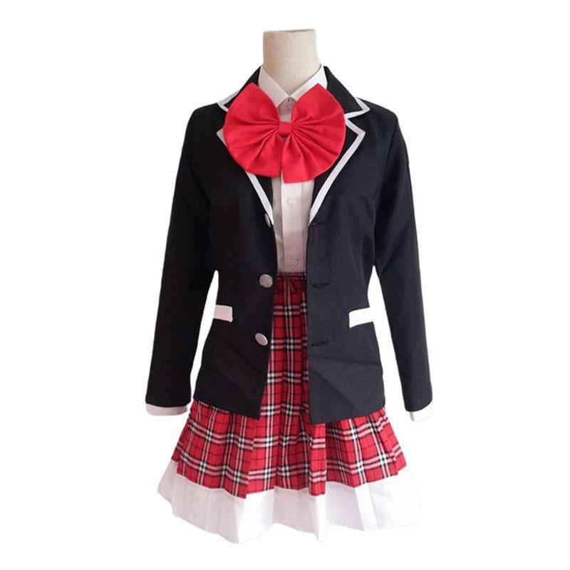 Delusions Love Chunibyoother Rikka Takanashi School Uniform Costume Cosplay