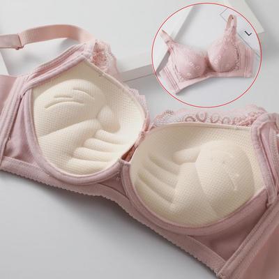 Extra Thick Palm Cup Bra for Women - 8CM Non-Empty, Small Chest Gathering, Anti-Sagging, Flat Chest Adjustment