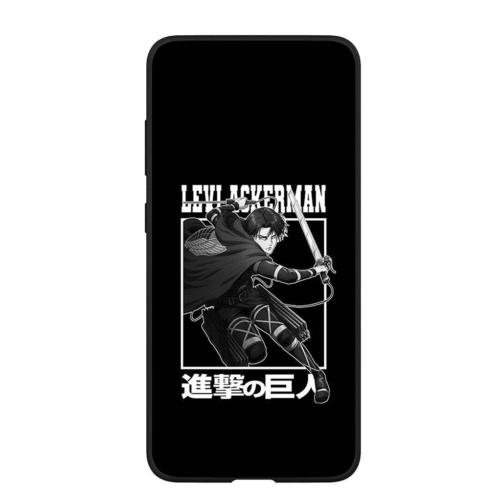 

Чехол для телефона Samsung Galaxy S25 S24 S23 iPhone 16 15 Xiaomi Redmi Note 14 13 12 16E X 11 Pro Max OPPO Moto Huawei Levi Attack On Titan милый чехол for iPhone 16 Pro экрю