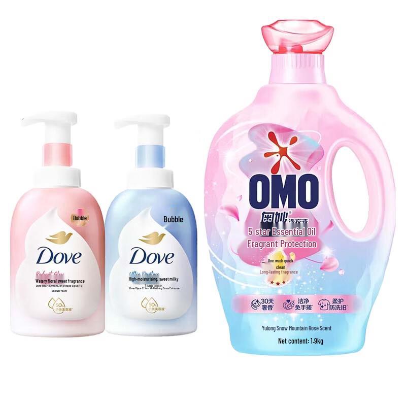 Dove Amino Acid Shower Foam Set