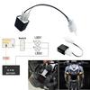 Motorcycle Relay Adapter Cable 2 Pin 12V LED Flasher Relay Adjustable Frequency Of Turn Signals Blinker Indicator Flasher Relays