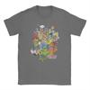 Streetwear T Shirt Beach The Muppets Main Characters Distressed Group Shot Trendy Cool Tshirts For Man Short Sleeve Tops