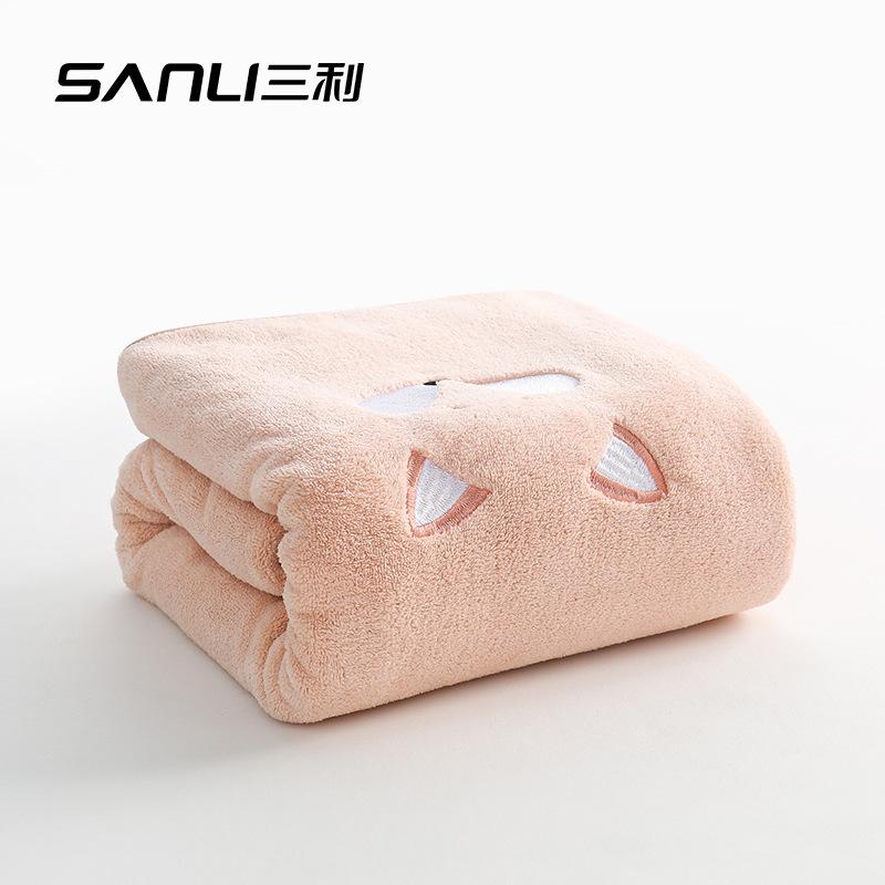 

Полотенце Новое Коралловый Флис Взрослое Большое Обертывание Банное Полотенце 70 * 140 Живая Доставка 70*140