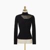 Gnarly Twist Point Half Neck Slim Pullover Eq4kl264