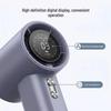 USB Rechargeable S001 Handheld Mini Fan: 100-Speed Digital Display, Powerful Turbo