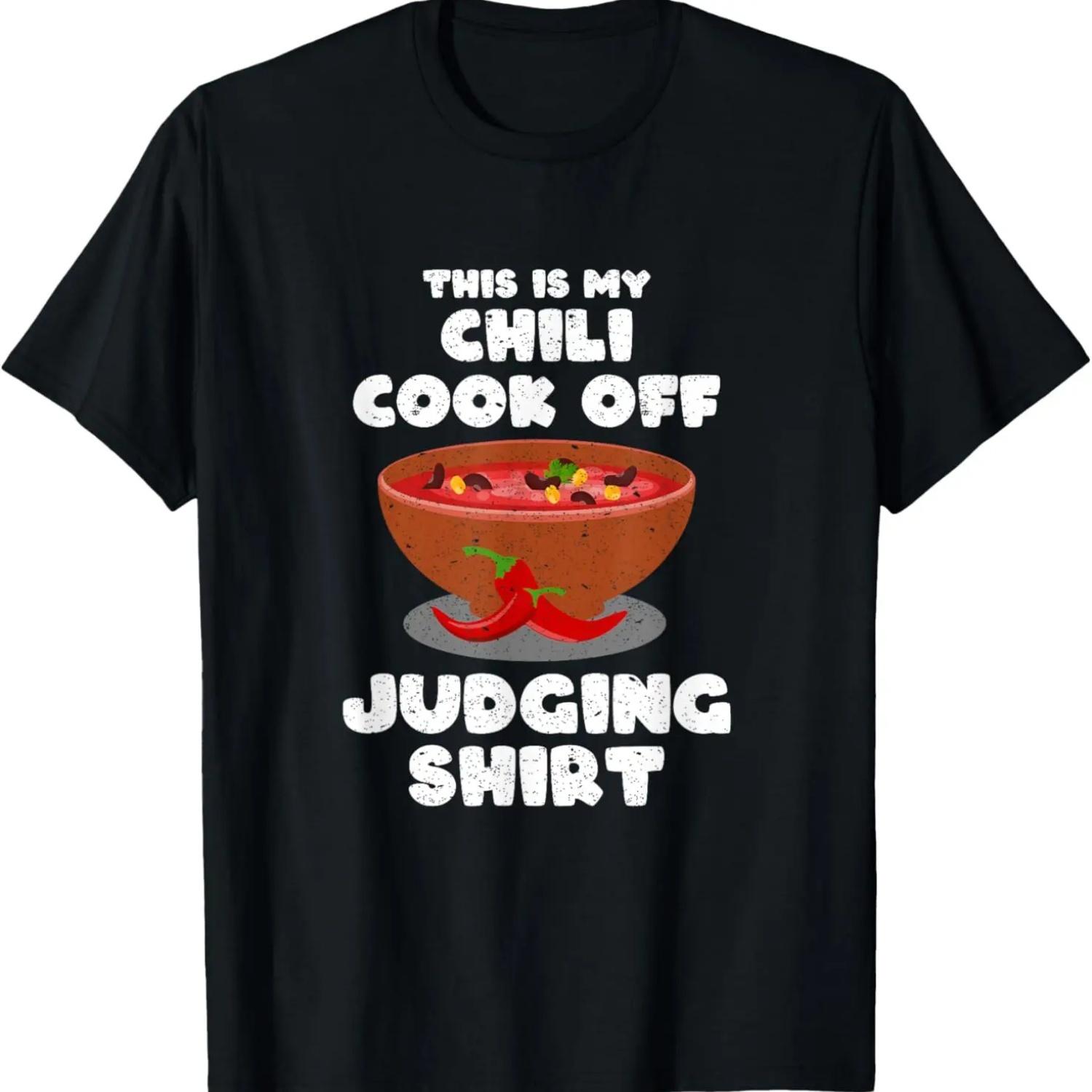 

Chili Cook Off Judge Shirt Competition Texas Chili T-Shirt S чёрный