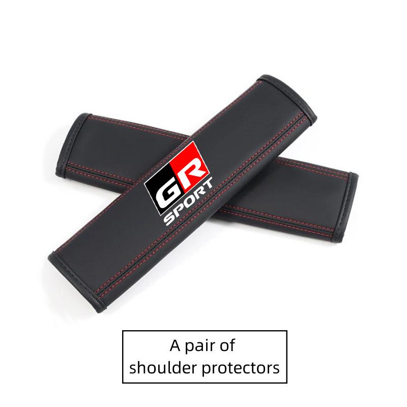 

Car Head Neck Pillow Seat Belt Shoulder Pads for Toyota GR Sport GAZOO RACING Toyota Yaris 86 Hilux Corolla Prius Hilux Supra