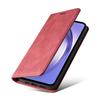 For Samsung Galaxy S24+ Magnetic Case PU Leather Card Slots Phone Cover