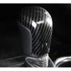 Carbon Fiber Look Car Gear Shift Knob Cover Trim for Toyota Corolla 2019-2023
