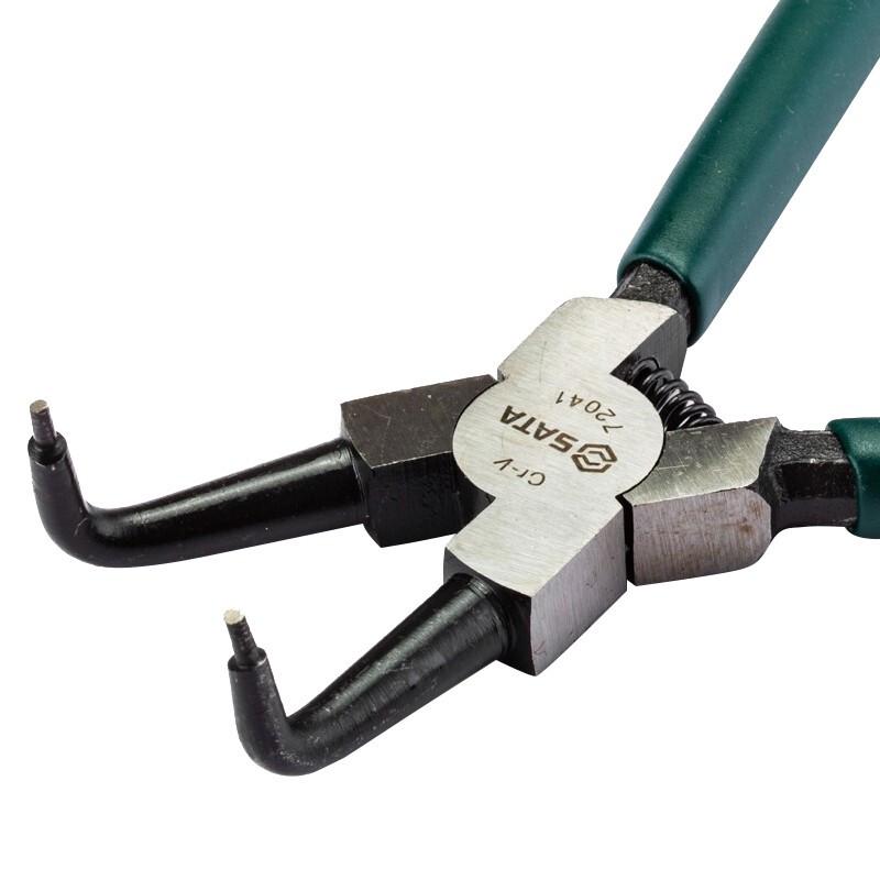 SATA 72041 German Style Curved Internal Circlip Pliers