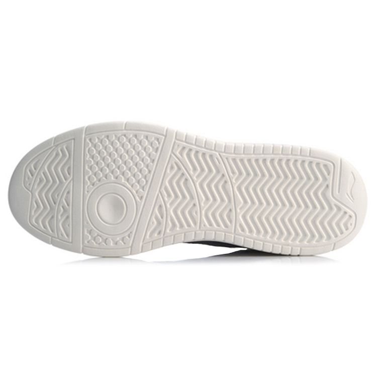 Li Ning We I Superwave Hi Slip Resistant Durable Mid Top Skate Shoes Men Skate Shoes Black White AGCP137-3